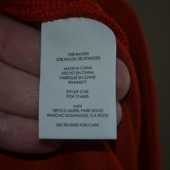 CAbi Style #3140 Overlay Pencil Skirt in Tumeric - Picture 5 of 5